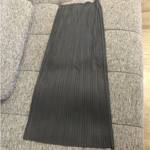 Issey Miyake Long skirt dark gray size 2